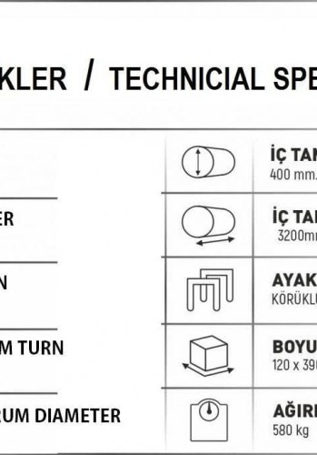 Halı Sıkma Makinesi HS 3200 K