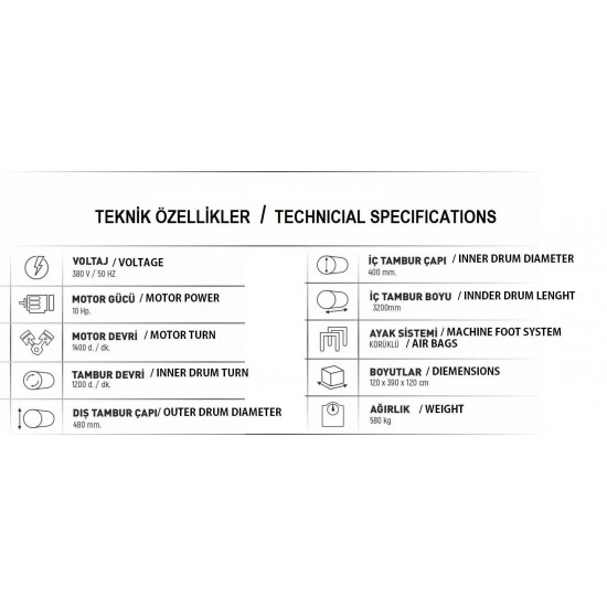 Halı Sıkma Makinesi HS 3200 K