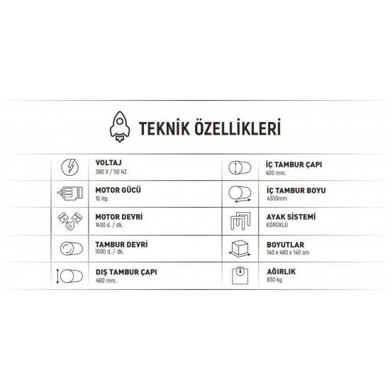 Halı Sıkma Makinesi HS 4000 K-PN